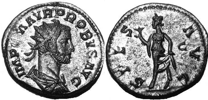 Probus antoninianus RIC 127, Bastien 414