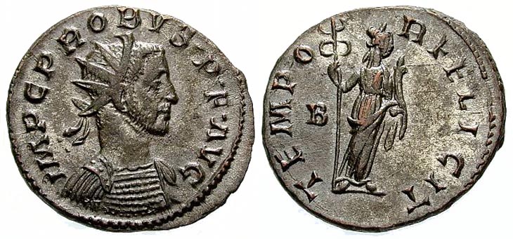 Probus antoninianus RIC 129,
                  Bastien 386