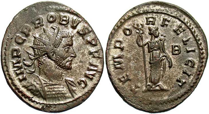 Probus antoninianus RIC 129,
                  Bastien 397