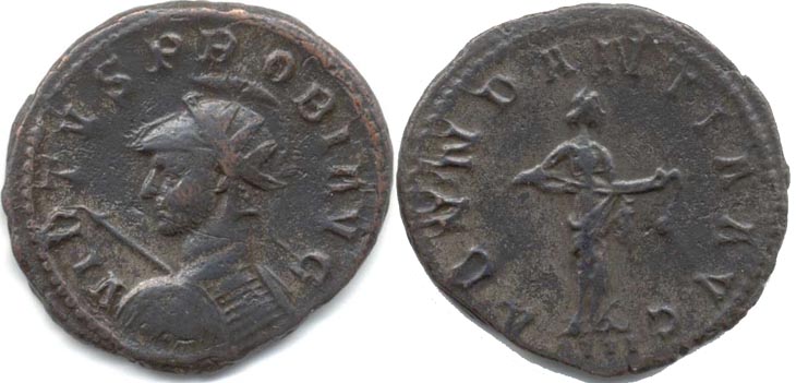 Probus antoninianus/aurelianus RIC 18, Bastien
                  253