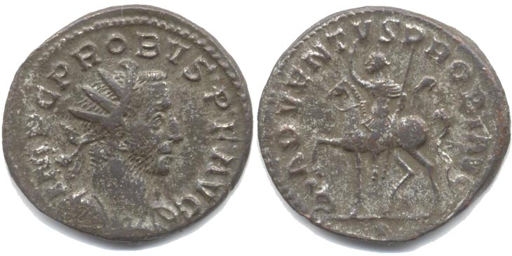 Probus
                    antoninianus/aurelianus RIC 19, Bastien 184