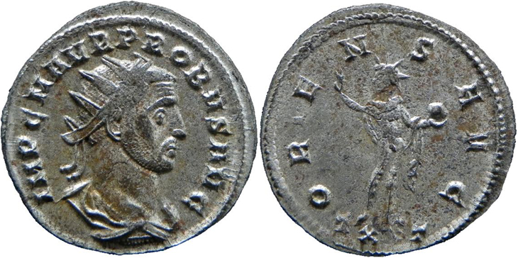 Probus
                  antoninianus RIC 392