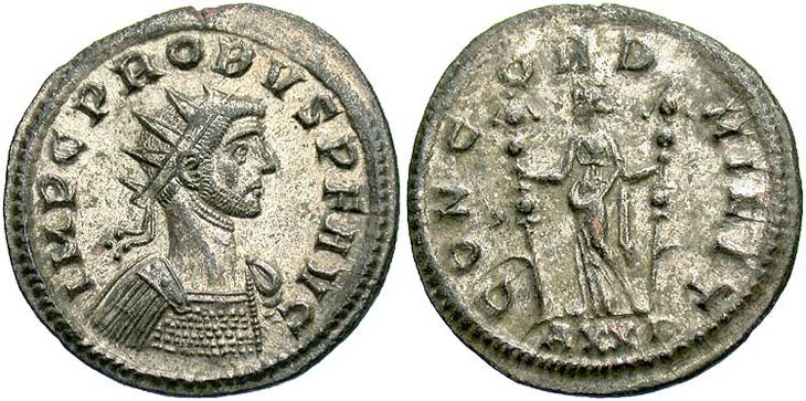 Probus
                  antoninianus RIC 531