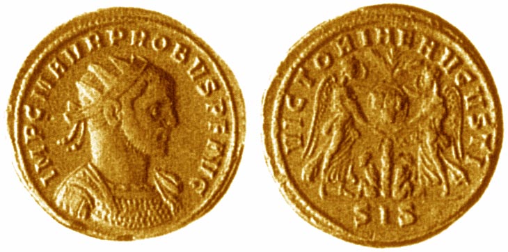 Probus aureus RIC 601