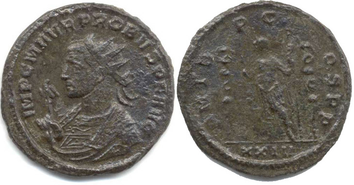 Probus antoninianus RIC 606, Alfldi 49.16