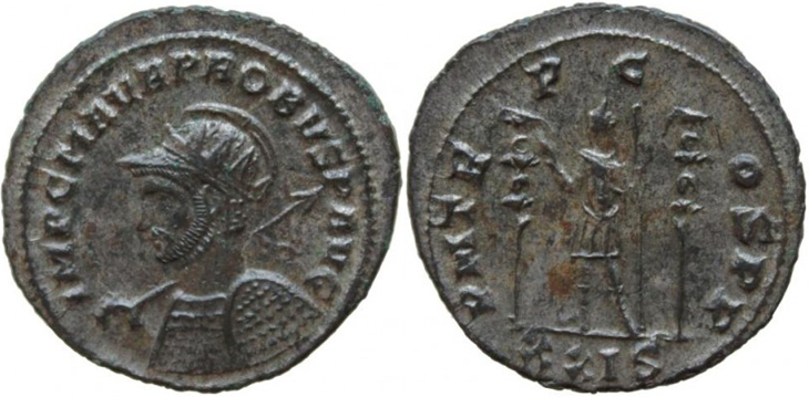 Probus antoninianus RIC 609, Alfldi 49.10