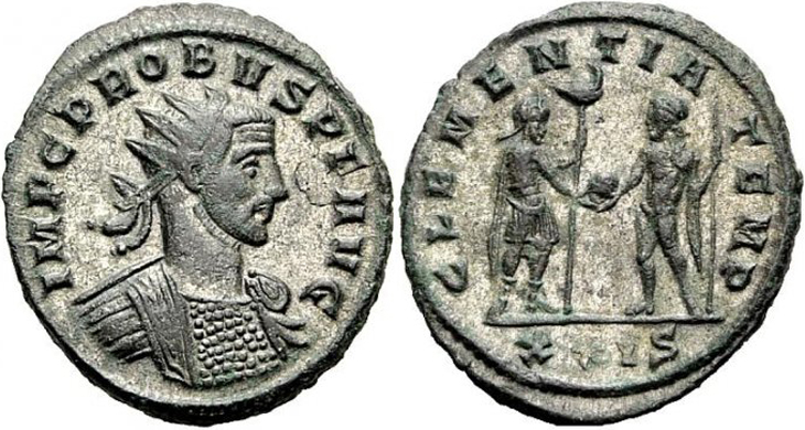 Probus
                  antoninianus RIC 645, Alfldi