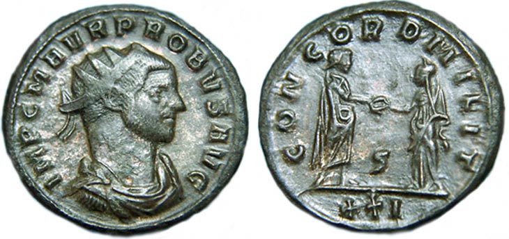 Probus antoninianus RIC 651, Alfldi cf. 26.20