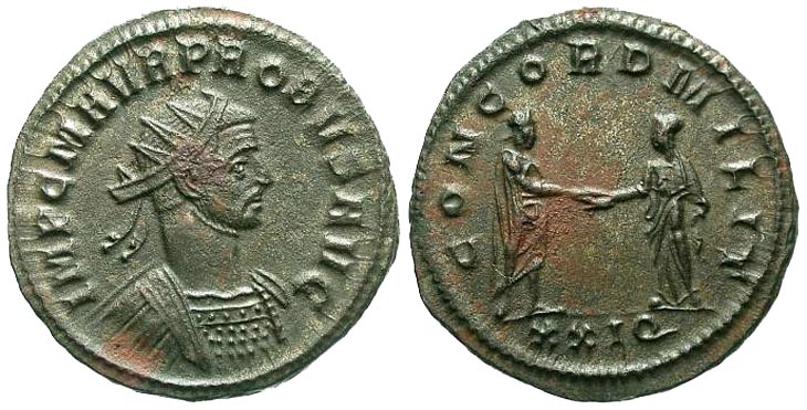 Probus antoninianus RIC 651, Alfldi 26.79