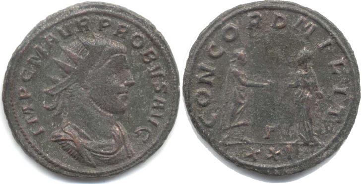 Probus antoninianus RIC 651, Alfldi 26.19