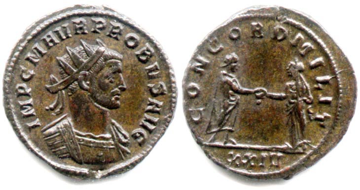 Probus
                  antoninianus RIC 651, cf. Alfldi 26.80