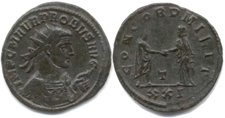 Probus antoninianus RIC 651, Alfldi 26.34