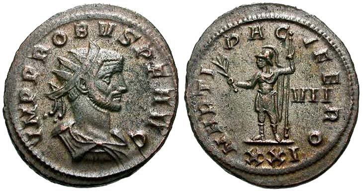 Probus unlisted antoninianus close to RIC 699 ,
                  Alfldi 38.1