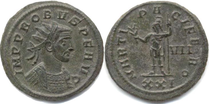 Probus unlisted antoninianus close to RIC 699 ,
                  Alfldi 38.2