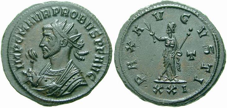 Probus antoninianus RIC 711, Alfldi 42.135
