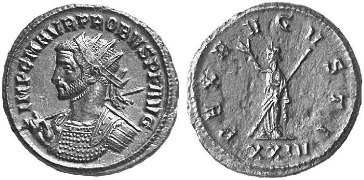 Probus antoninianus RIC 711v, Alfldi 42.145