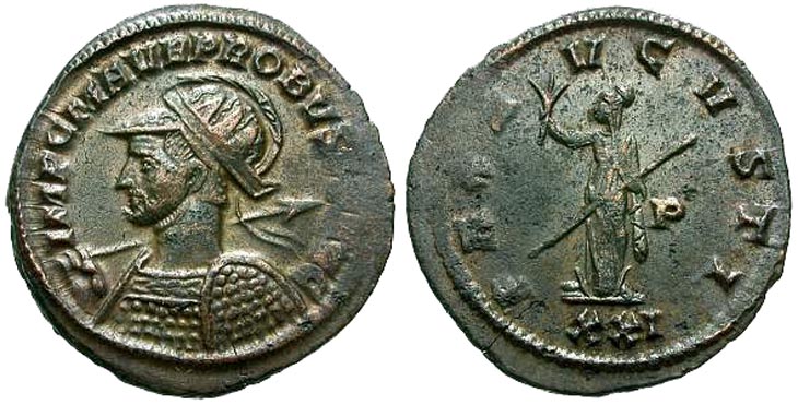 Probus
                  antoninianus RIC 711, Alfldi 42.147