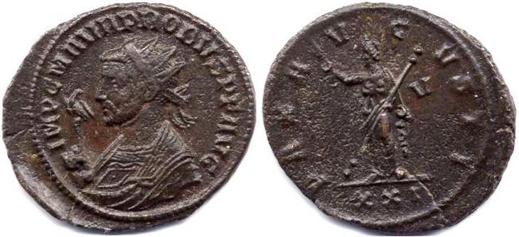Probus
                  antoninianus RIC 711, Alfldi 42.137