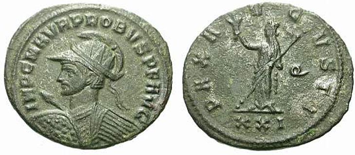 Probus antoninianus RIC 711, Alfldi 42.160