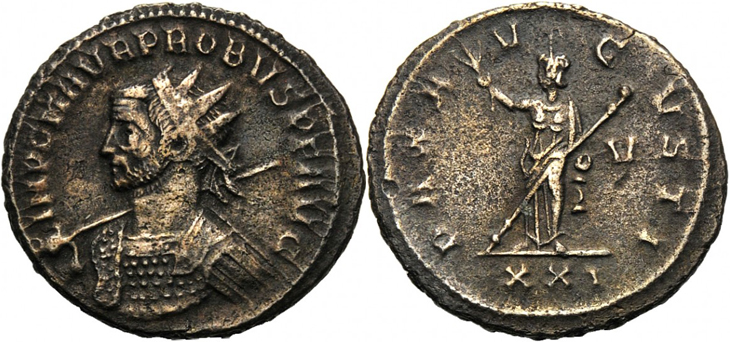 Probus antoninianus RIC 711, Alfldi
