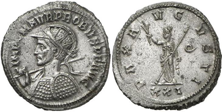 Probus antoninianus RIC 711, Alfldi 42.150