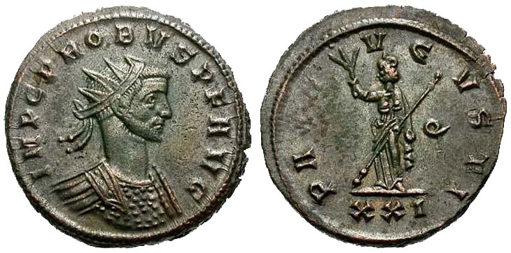 Probus
                  antoninianus RIC 712, Alfldi 42.86