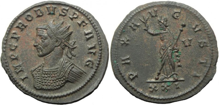 Probus antoninianus RIC 712, Alfldi 42.102