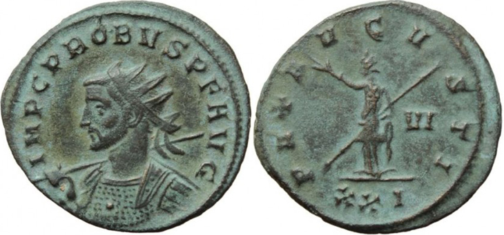 Probus antoninianus RIC 712, cf. Alfldi type
                  42.107
