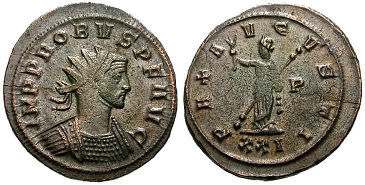 Probus
                  antoninianus RIC, Alfldi 42.24