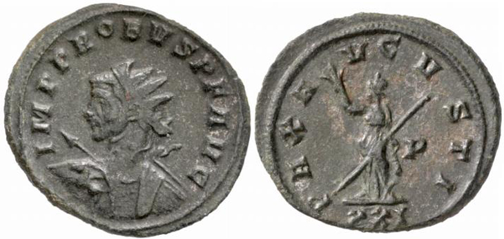 Probus antoninianus RIC 713v, cf. Alfldi 42.71