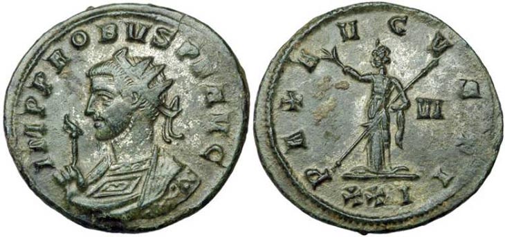Probus
                  antoninianus RIC 713, Alfldi 42.7