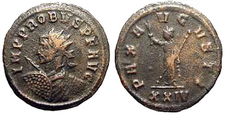 Probus antoninianus RIC 713v, Alfldi 42.-
