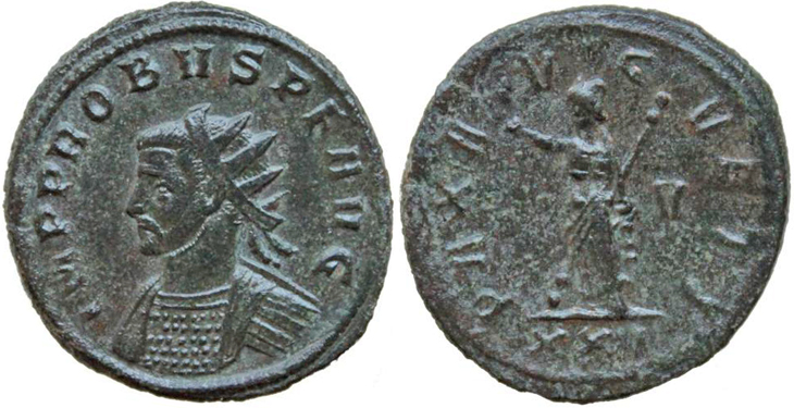 Probus antoninianus RIC 713v, Alfldi 42.43