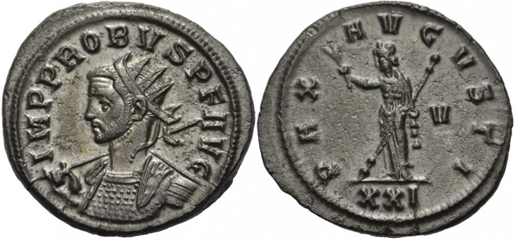 Probus antoninianus RIC 713v, Alfldi 42.53