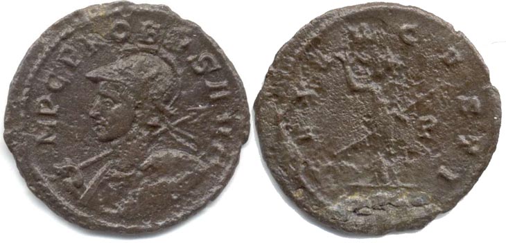 Probus
                    antoninianus RIC 714v, Alfldi 42.-
