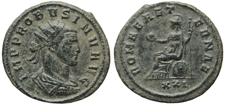 Probus antoninianus RIC 742, Alfldi 58.1