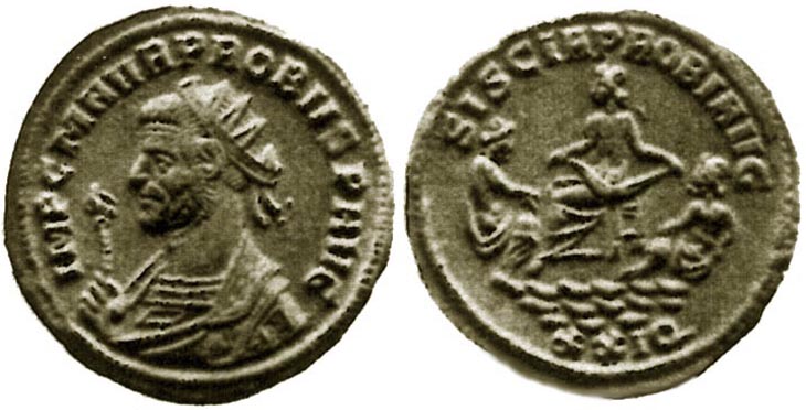 Probus
                  antoninianus RIC 766