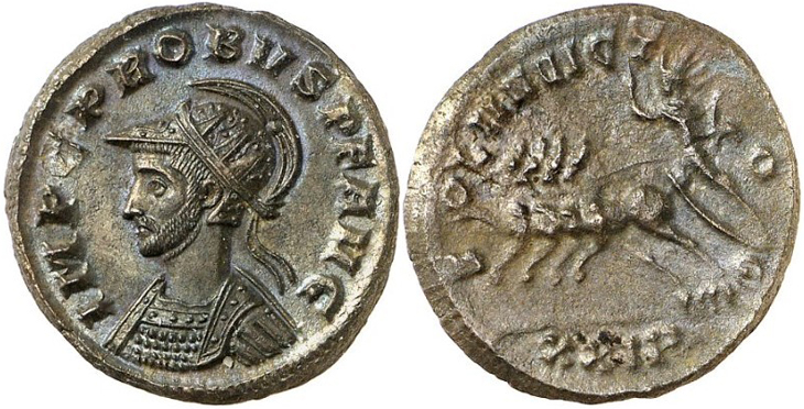Probus
                  antoninianus RIC 769v, Alfldi 76.85