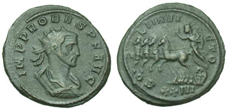 Probus
                  antoninianus RIC 770, Alfldi 76.34