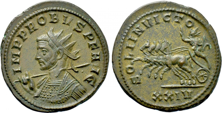 Probus antoninianus RIC 776v, Alfldi