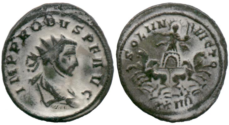 Probus
                  antoninianus RIC 778, Alfldi 73.-