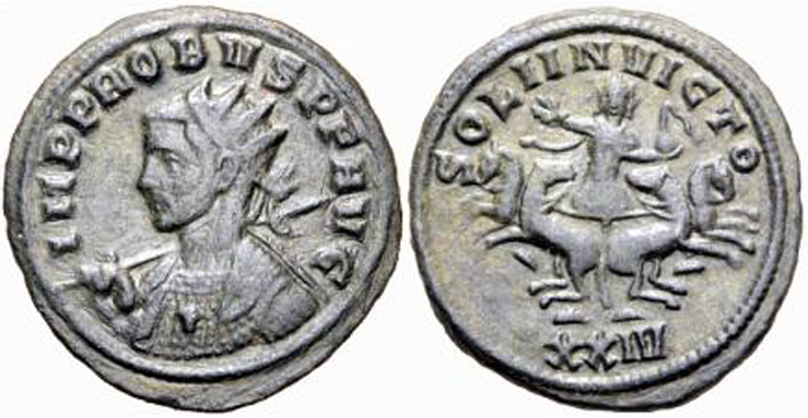 Probus antoninianus RIC 778v, Alfldi 73.-