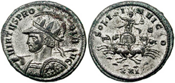 Probus antoninianus RIC 779v, cf. Alfldi 73.71