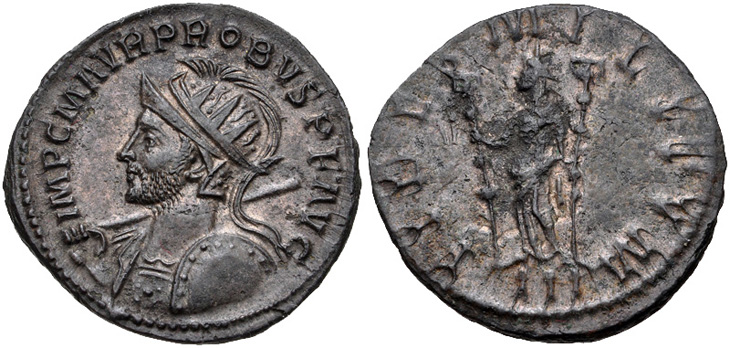 Probus antoninianus / aurelianus RIC 78, Bastien
                  227b