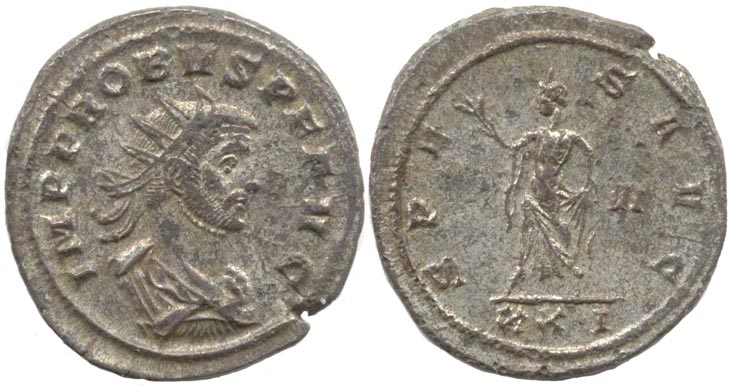 Probus
                  antoninianus RIC 788v, Alfldi 84.1