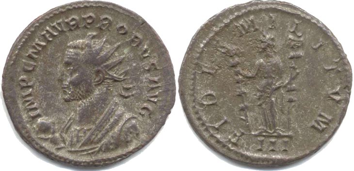 Probus antoninianus / aurelianus RIC 79, Bastien
                  231