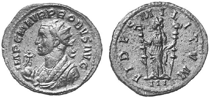 Probus antoninianus / aurelianus RIC 79v, Bastien
                  -