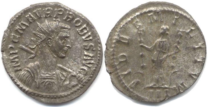 Probus antoninianus / aurelianus RIC 79, Bastien
                  230