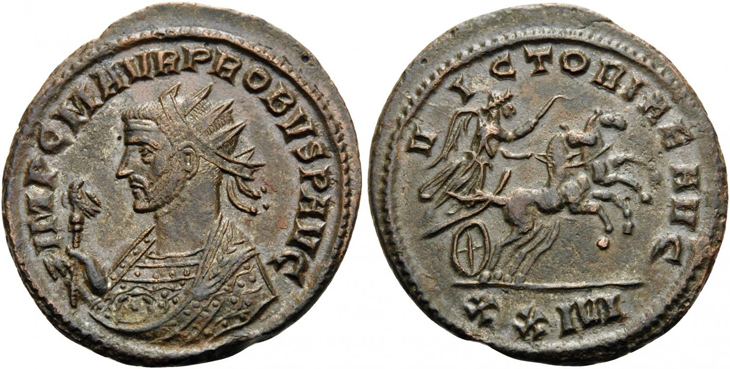 Probus
                  antoninianus RIC 798, Alfldi 89.16