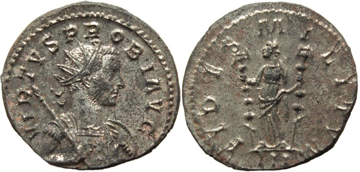 Probus antoninianus RIC 81v, Bastien 235